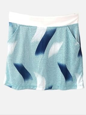 Grand Slam Comfort Stretch Athletic Golf Skort in Bluebird Sz XS NWT